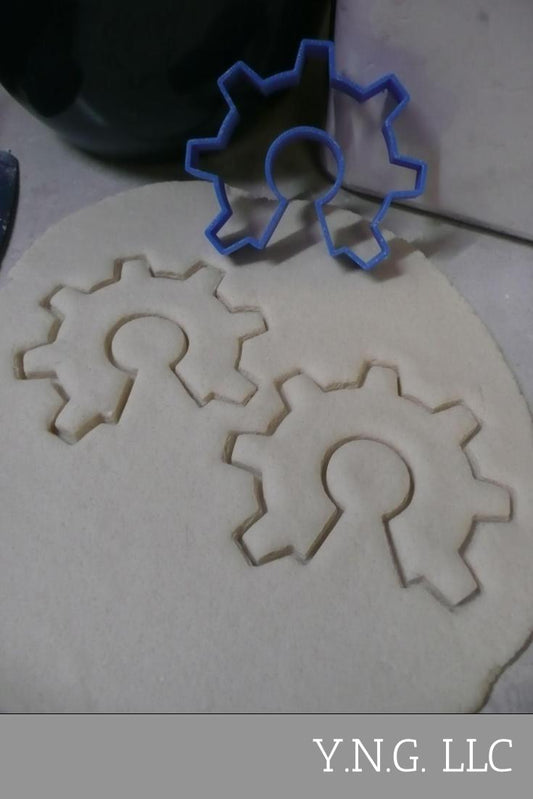Open Source Gear Outline Software Code Gadget Cookie Cutter Made In USA PR2035