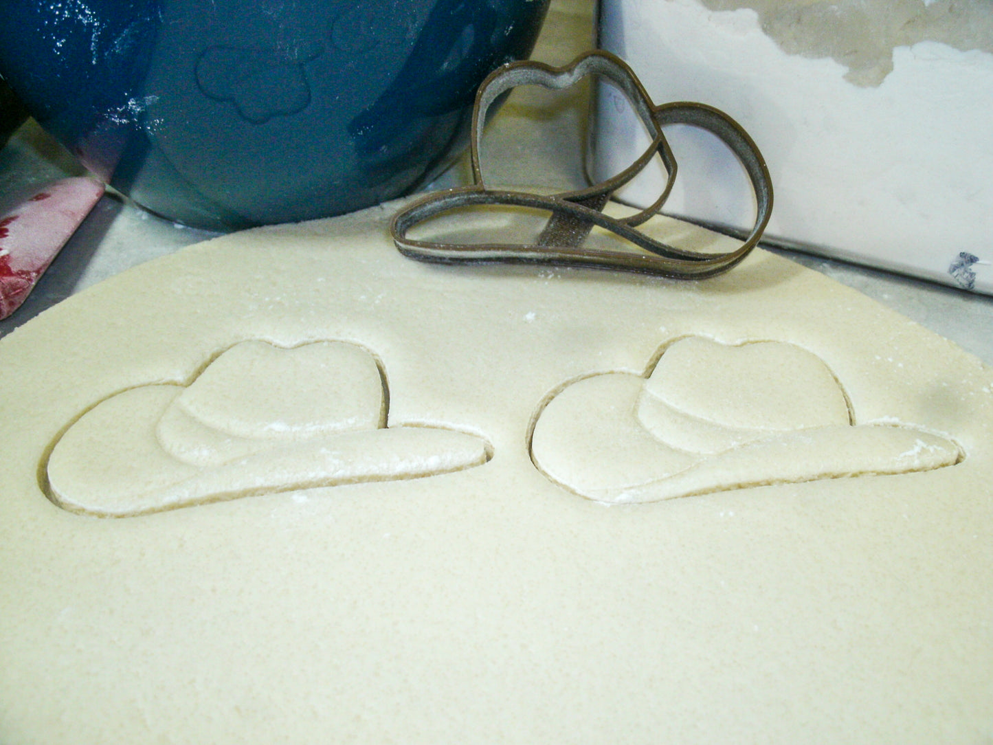 Cowboy Cowgirl Hat Cap Cover Western Cookie Cutter Made In USA PR894