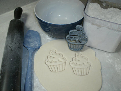 Cupcake Small Cake Birthday Wedding Cookie Cutter Made In USA PR618
