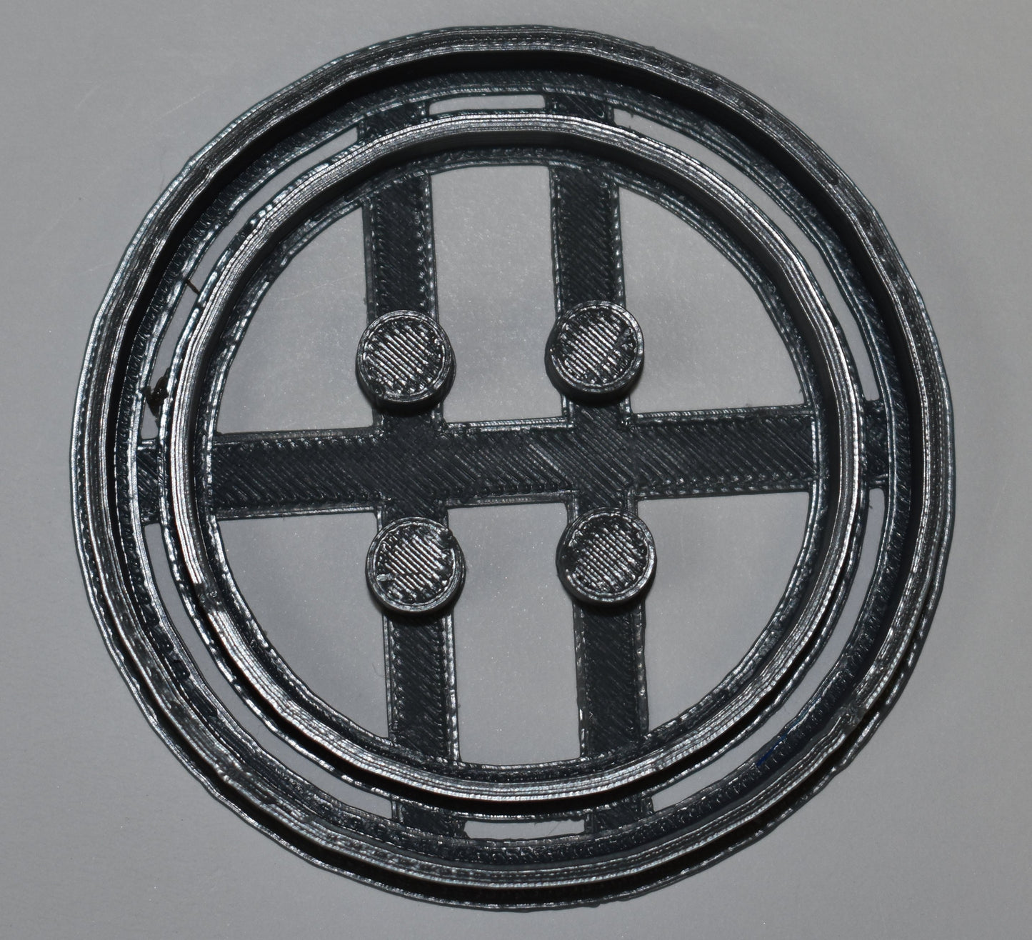 Button Fastener Clothing Sewing Cookie Cutter Made In USA PR638