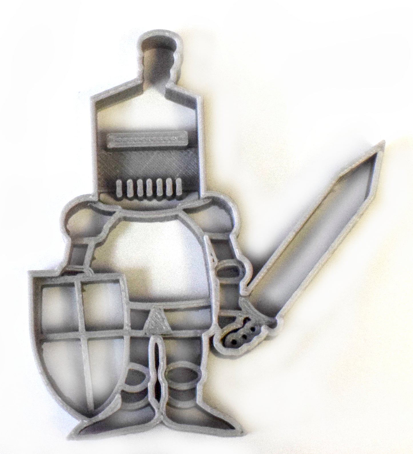 Knight in Shining Armor Sword and Shield Cookie Cutter Made In USA PR776