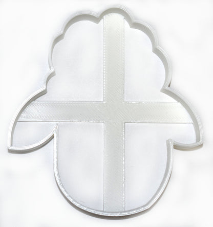 6x Lamb Sheep Farm Fondant Cutter Cupcake Topper 1.75 IN USA FD684
