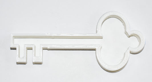 6x Antique Key Fondant Cutter Cupcake Topper 1.75 IN USA FD475