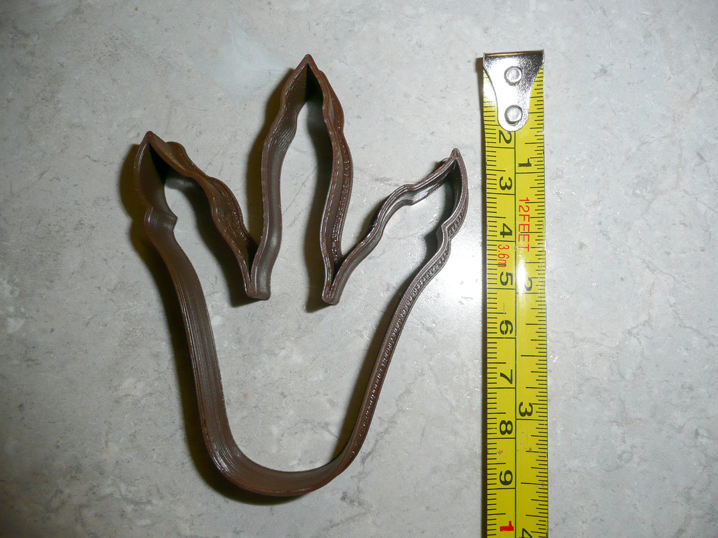 T-Rex Dinosaur Footprint Foot Print Cookie Cutter Made In USA PR566