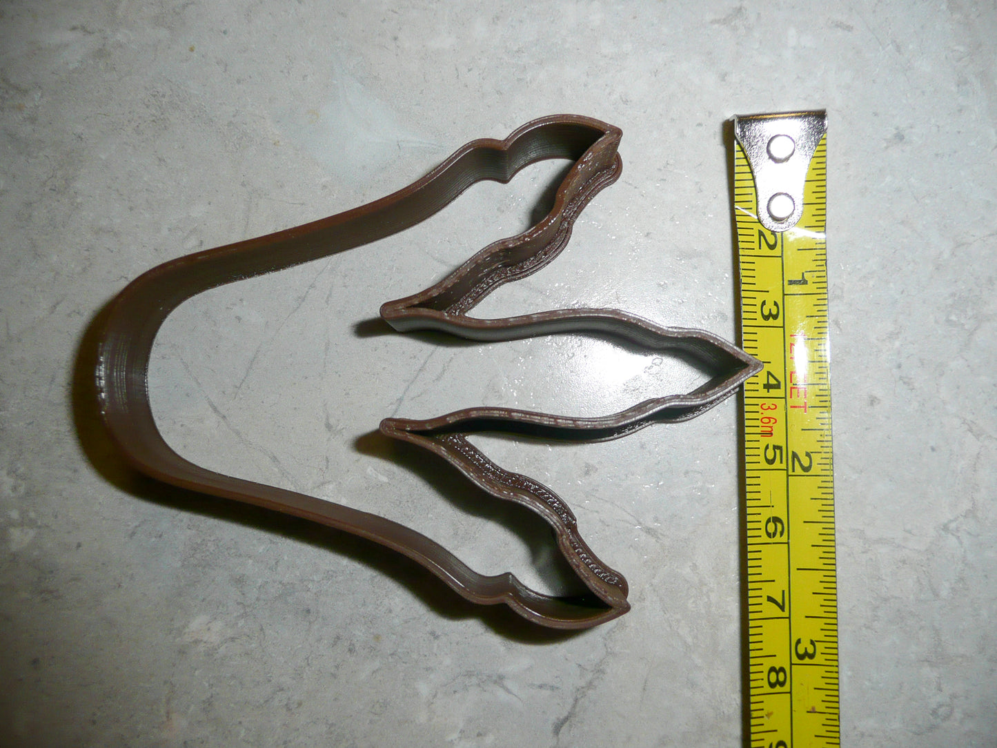 T-Rex Dinosaur Footprint Foot Print Cookie Cutter Made In USA PR566