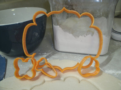 Easter Spring Tic Tac Toe Set Of 4 Cookie Cutters Made In USA PR674