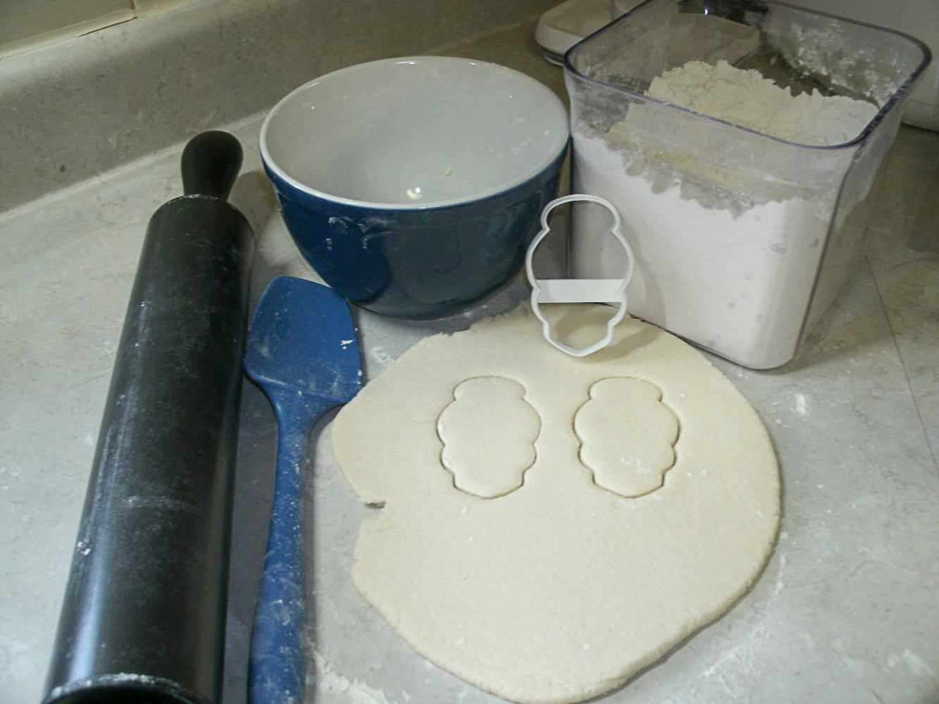 Skull With Bun Female Woman Halloween Tattoo Cookie Cutter Made In USA PR852