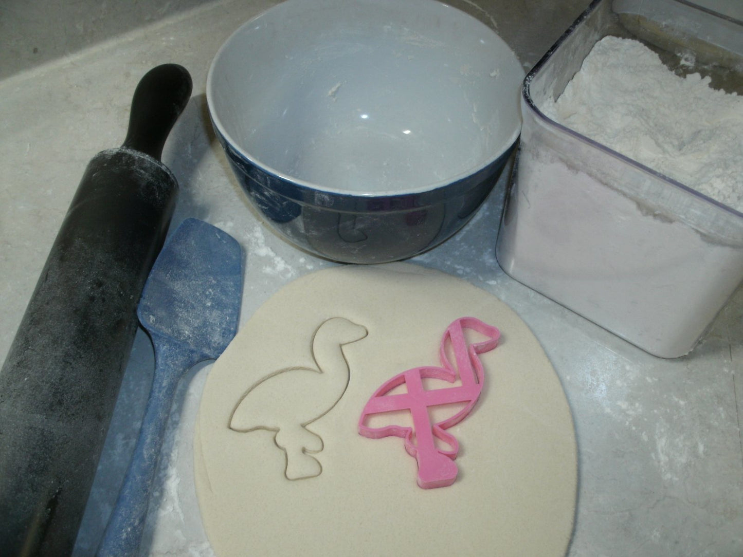 Flamingo Tropical Water Bird Cookie Cutter Made In USA PR679