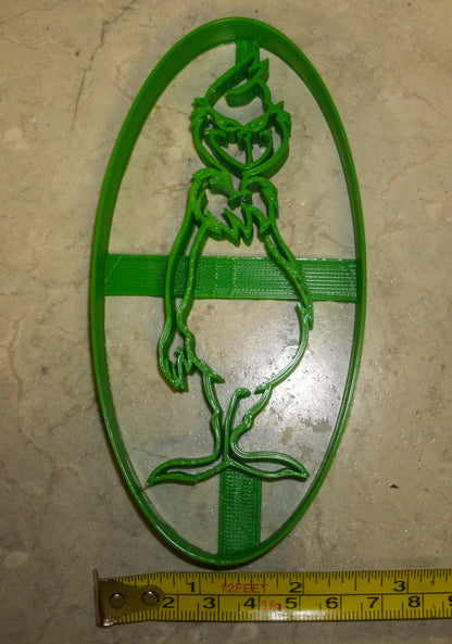 Grinch Full Body Dr Seuss Cartoon Christmas Cookie Cutter Made In USA PR681