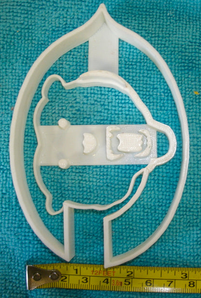 Chicago Bears C With Bear Football Cookie Cutter Made In USA PR312