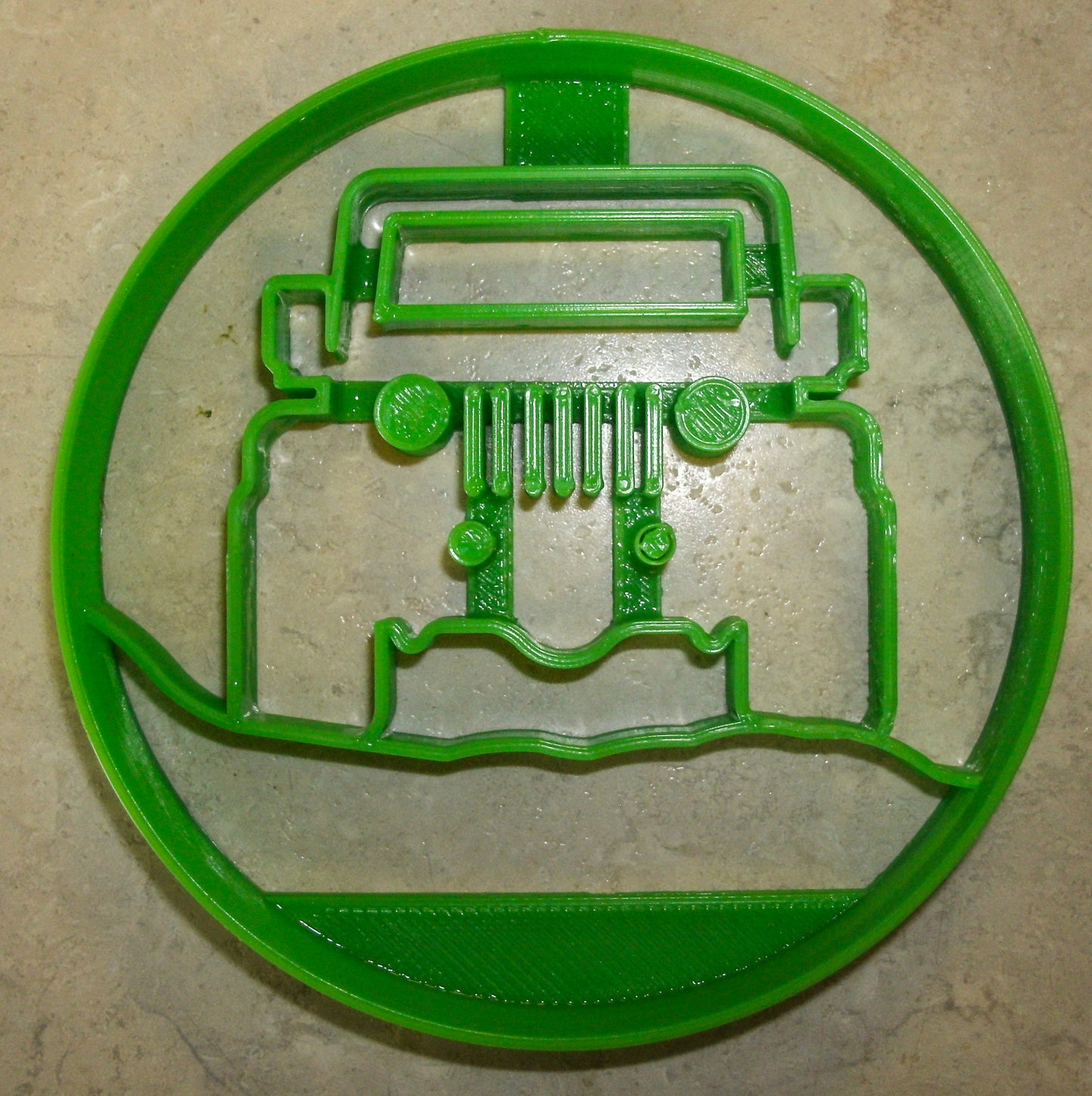 Jeep 4x4 Vehicle SUV Military Off Road Vehicle Cookie Cutter Made In USA PR550