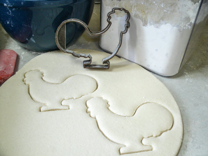 Rooster Male Chicken Bird Farm Animal Cookie Cutter Made In USA PR562