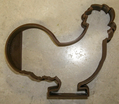 Rooster Male Chicken Bird Farm Animal Cookie Cutter Made In USA PR562