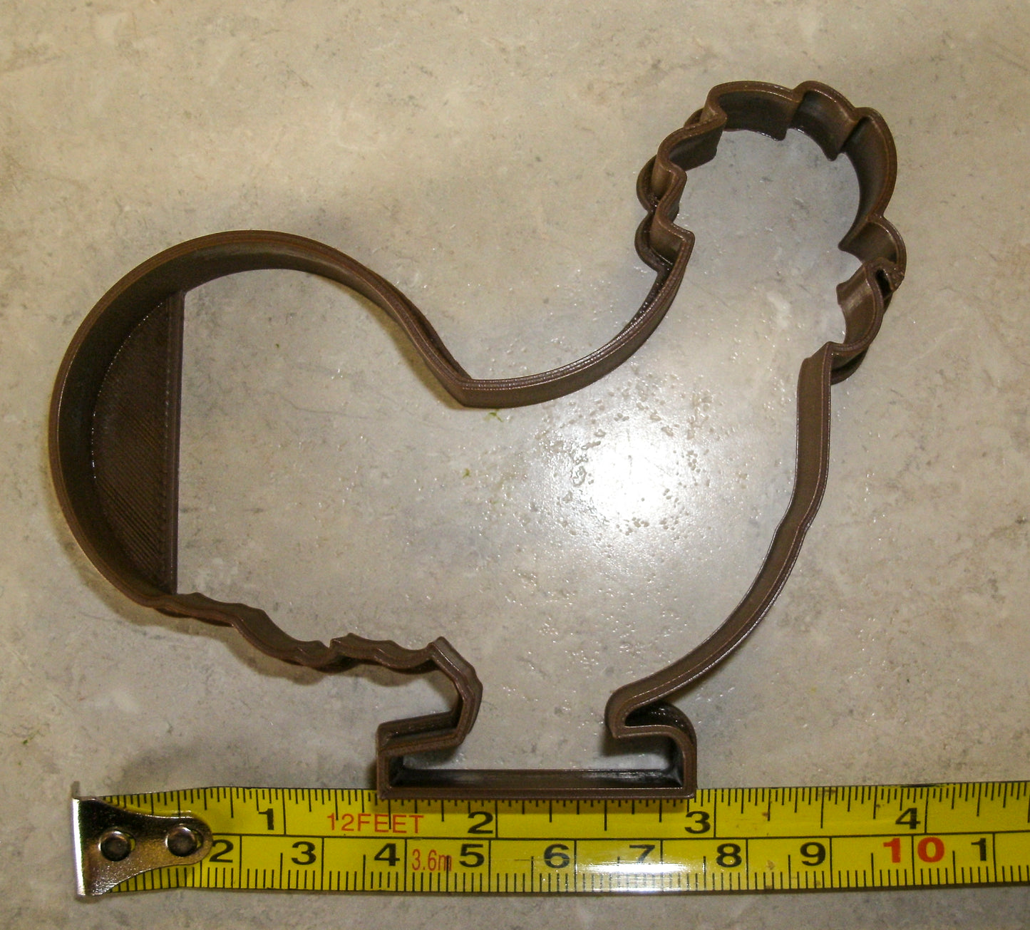 Rooster Male Chicken Bird Farm Animal Cookie Cutter Made In USA PR562