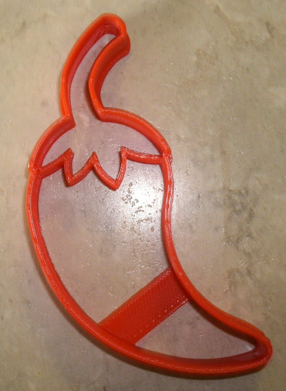 Chili Pepper Spicy Heat Vegetable Cookie Cutter Made In USA PR634