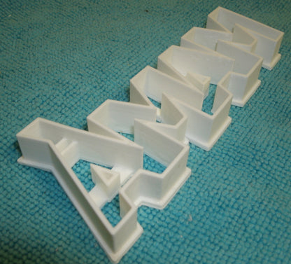 6x Mama Spanish Fondant Cutter Cupcake Topper 1.75 IN USA FD647