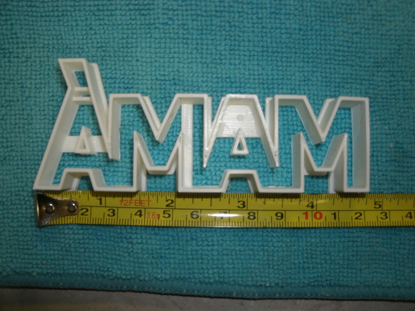 Mama With Accent Spanish Word Letters Cookie Cutter Made In USA PR647