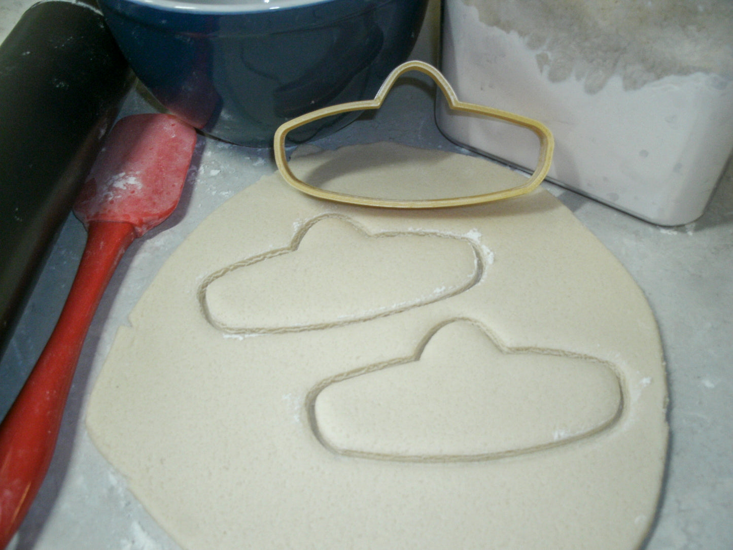 Sombrero Wide Brimmed Straw Hat Mexico Cookie Cutter Made In USA PR889