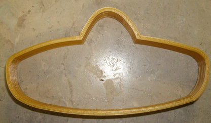 Sombrero Wide Brimmed Straw Hat Mexico Cookie Cutter Made In USA PR889