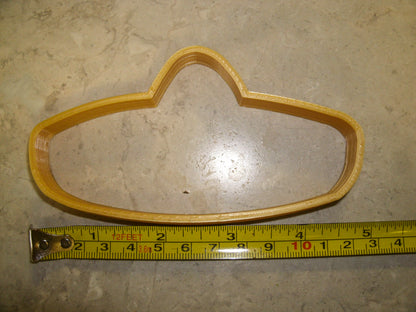 Sombrero Wide Brimmed Straw Hat Mexico Cookie Cutter Made In USA PR889