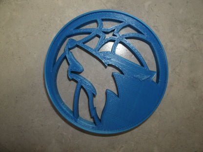 Minnesota Timberwolves Basketball Team Cookie Cutter Made In USA PR2761