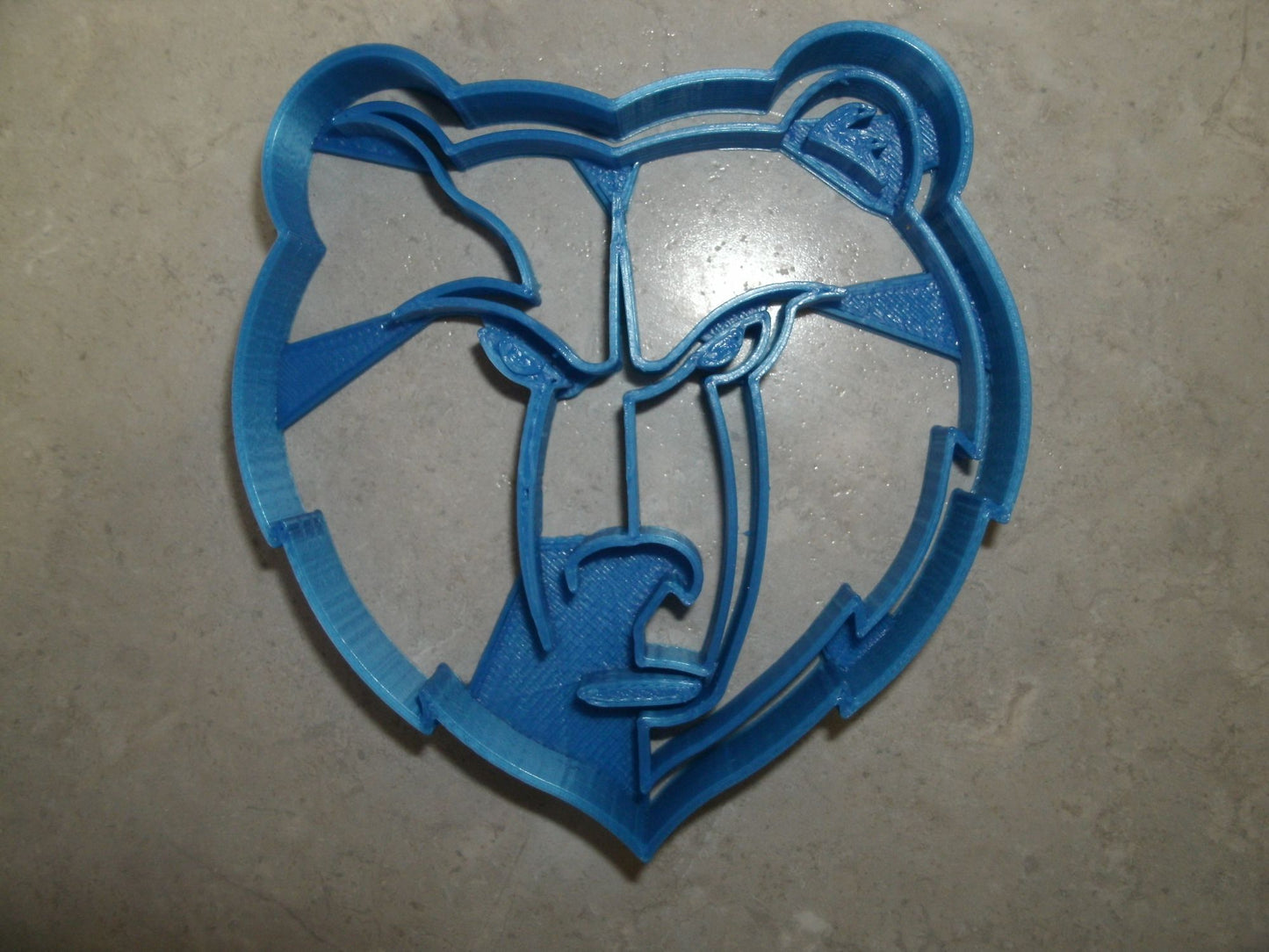 6x Memphis Grizzlies Fondant Cutter Cupcake Topper 1.75 IN USA FD2768