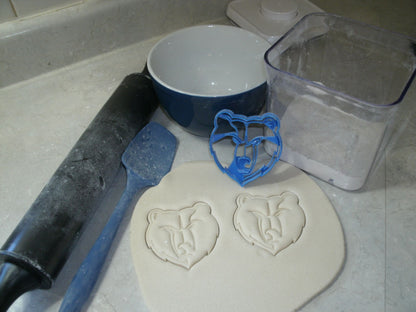 Memphis Grizzlies Basketball Team Cookie Cutter Made In USA PR2768