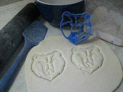 Memphis Grizzlies Basketball Team Cookie Cutter Made In USA PR2768