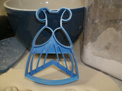 Cinderella Princess Dress Costume Cookie Cutter Made In USA PR2909