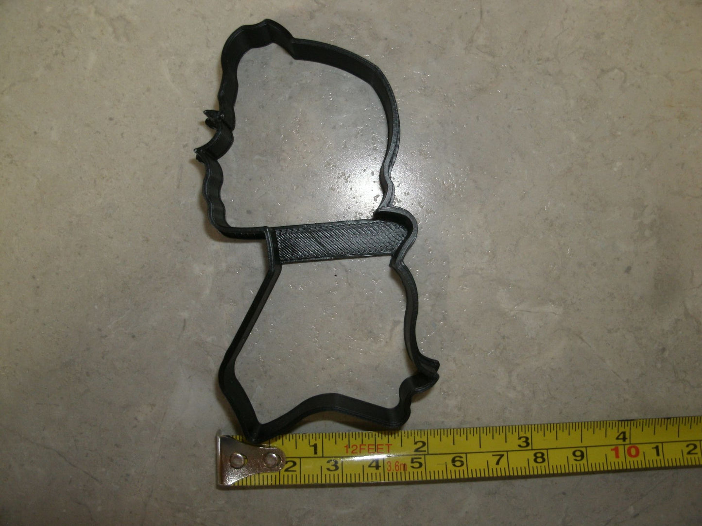 Belle Silhouette Beauty and The Beast Movie Cookie Cutter Made In USA PR2919