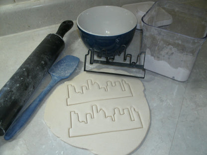 Houston Texas City Skyline Skyscraper Horizon Cookie Cutter Made In USA PR2957