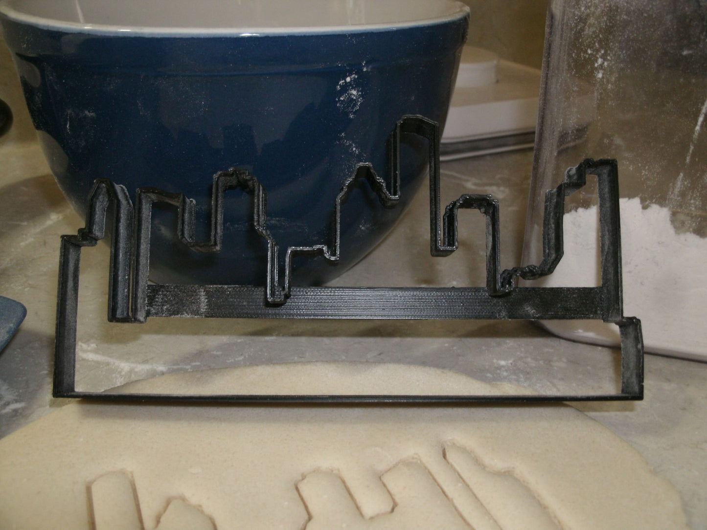Houston Texas City Skyline Skyscraper Horizon Cookie Cutter Made In USA PR2957