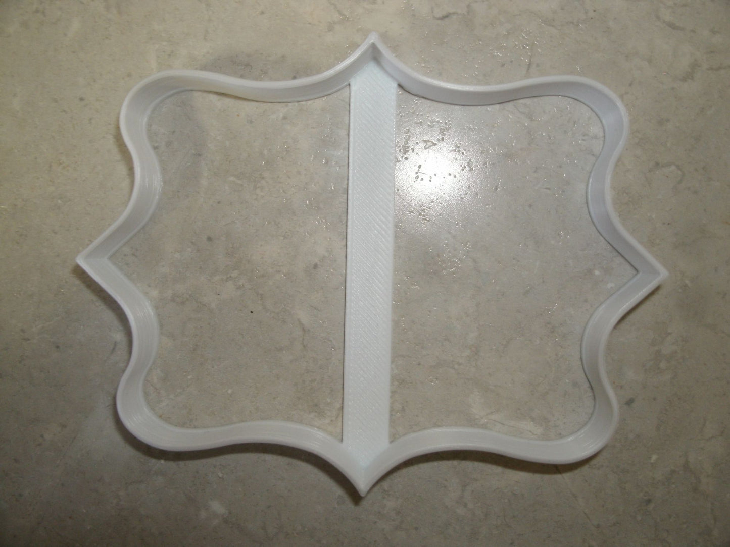 Frame Plaque Fancy Decorative Outline Cookie Cutter Made In USA PR2958