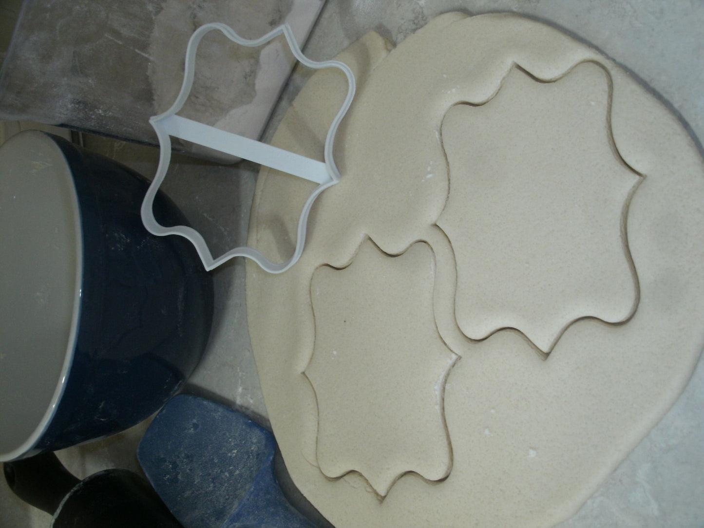 Frame Plaque Fancy Decorative Outline Cookie Cutter Made In USA PR2958