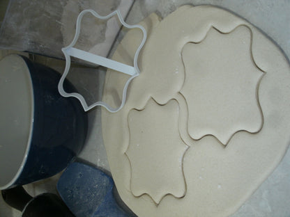 Frame Plaque Fancy Decorative Outline Cookie Cutter Made In USA PR2958