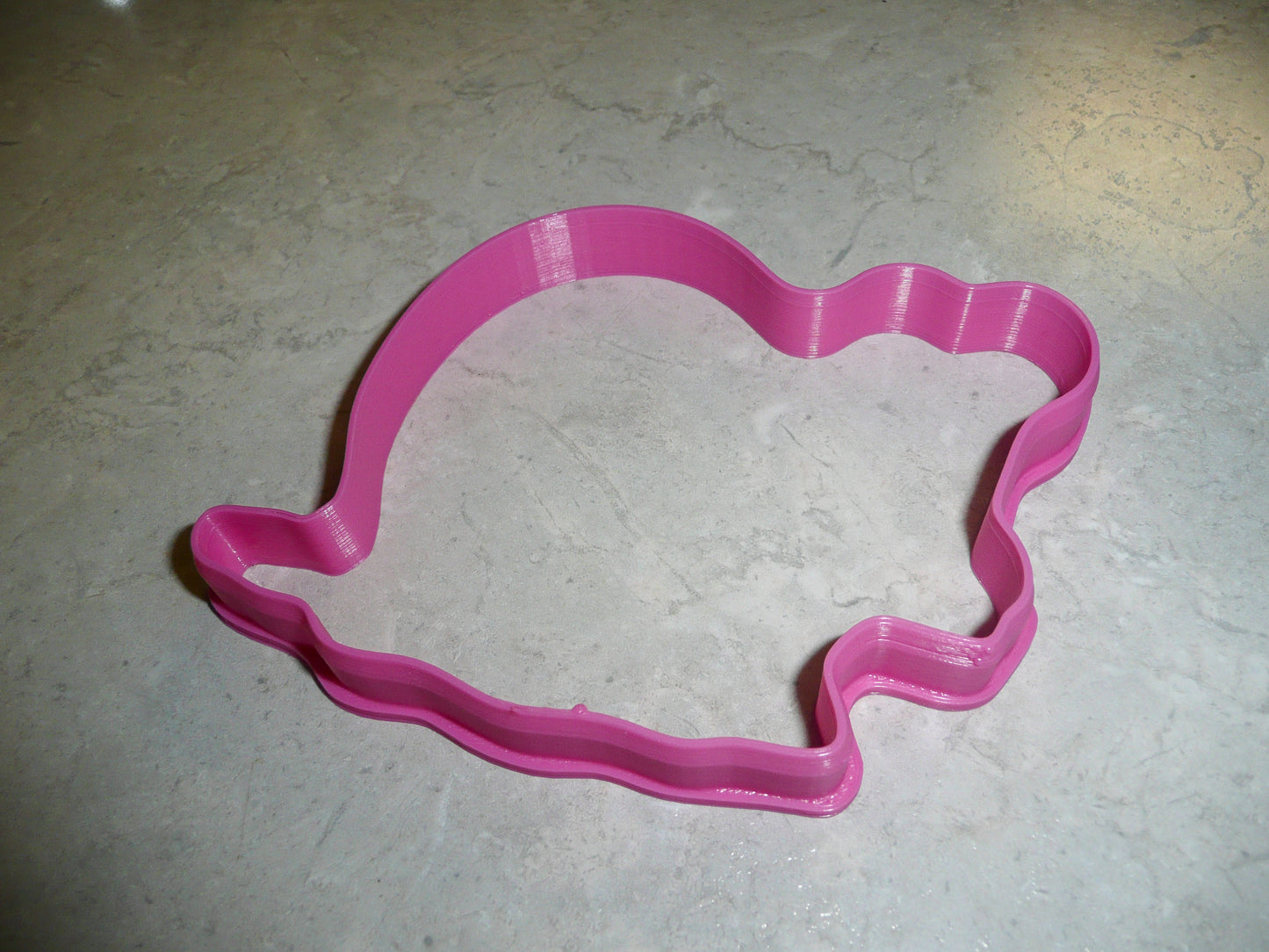 6x Gary Snail Outline Fondant Cutter Cupcake Topper 1.75 IN USA FD570