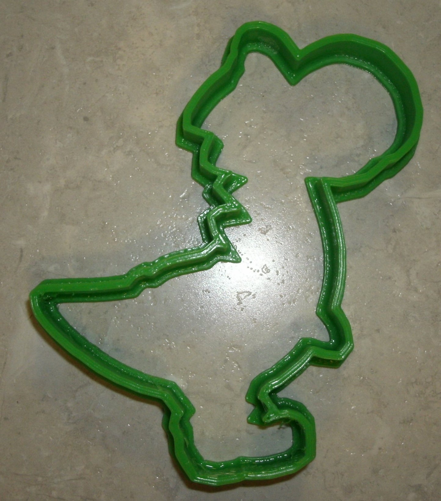 6x Super Mario Yoshi Fondant Cutter Cupcake Topper 1.75 IN USA FD470