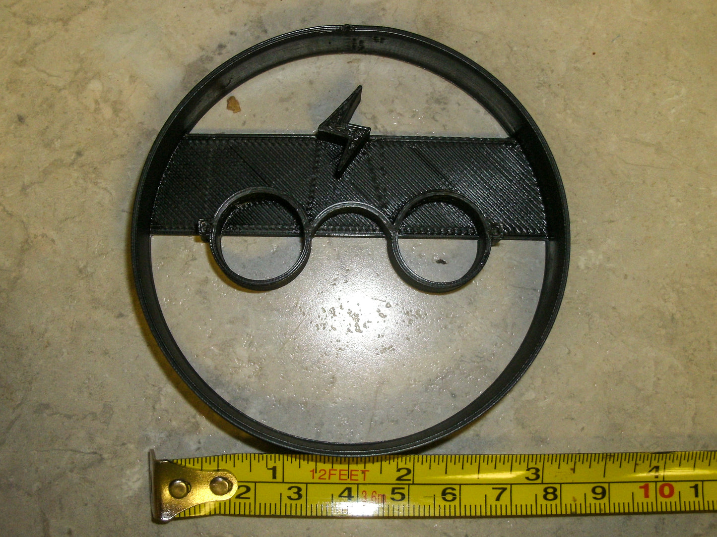 Harry Potter Lightning Bolt Book Movie Cookie Cutter Made In USA PR660