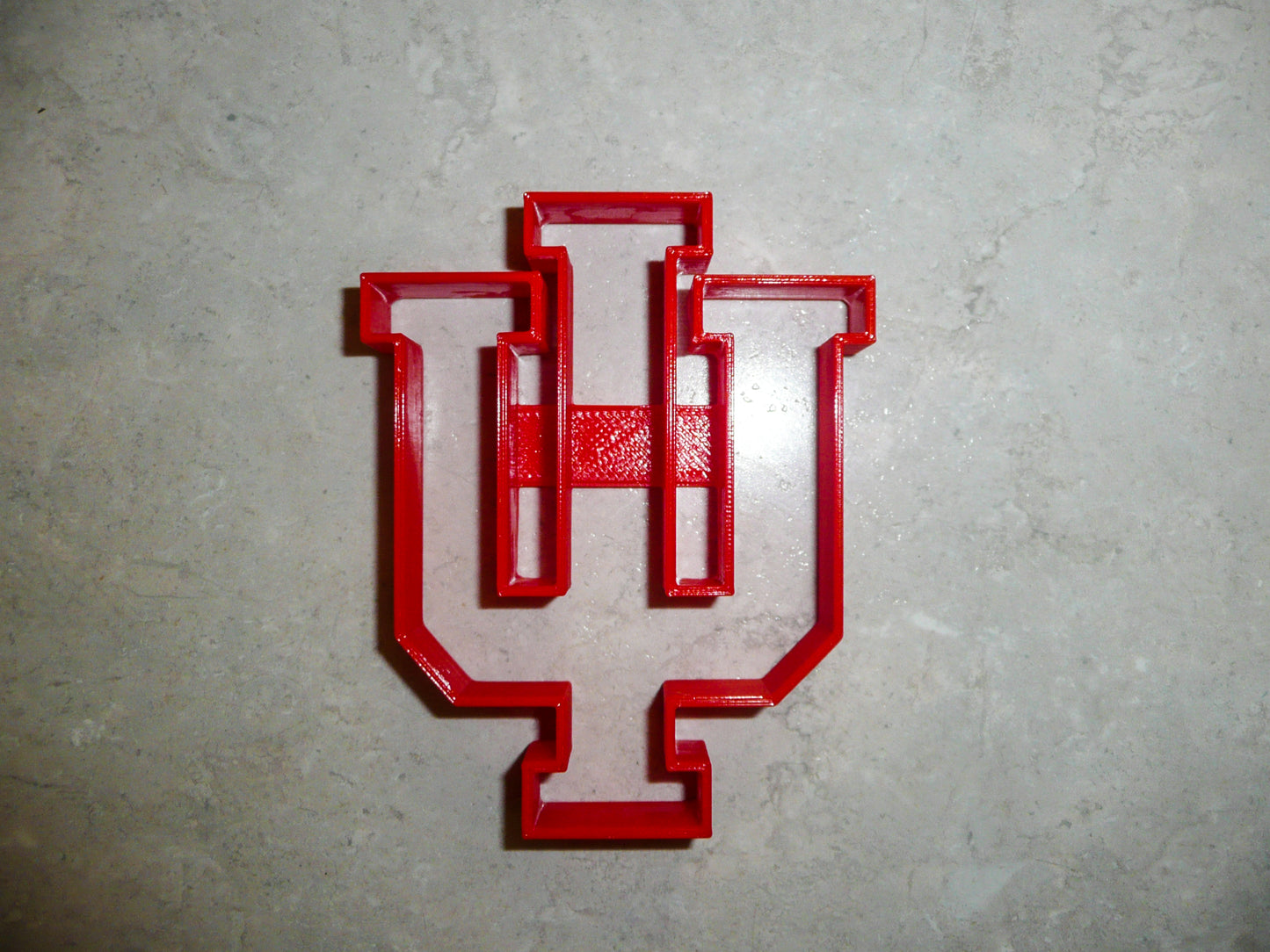 Indiana Hoosiers IU Letters Indiana University Cookie Cutter Made In USA PR992