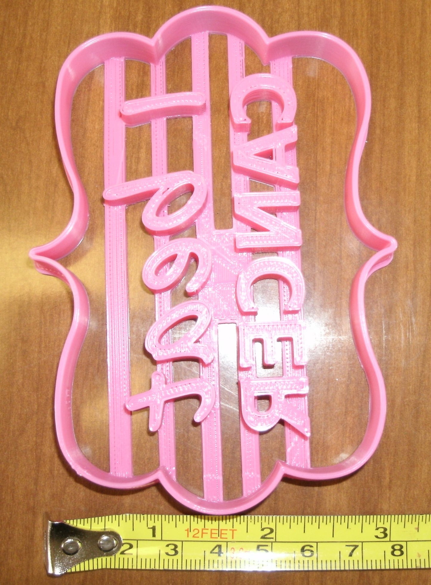 I Beat Cancer Survivor Remission Celebration Cookie Cutter Made In USA PR727
