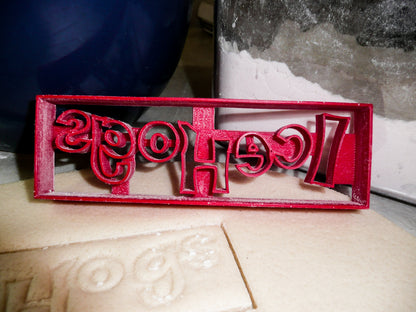 Rockford Icehogs AHL Hockey Name Cookie Cutter Made In USA PR946