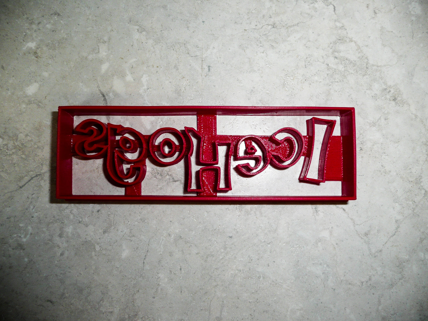 Rockford Icehogs AHL Hockey Name Cookie Cutter Made In USA PR946