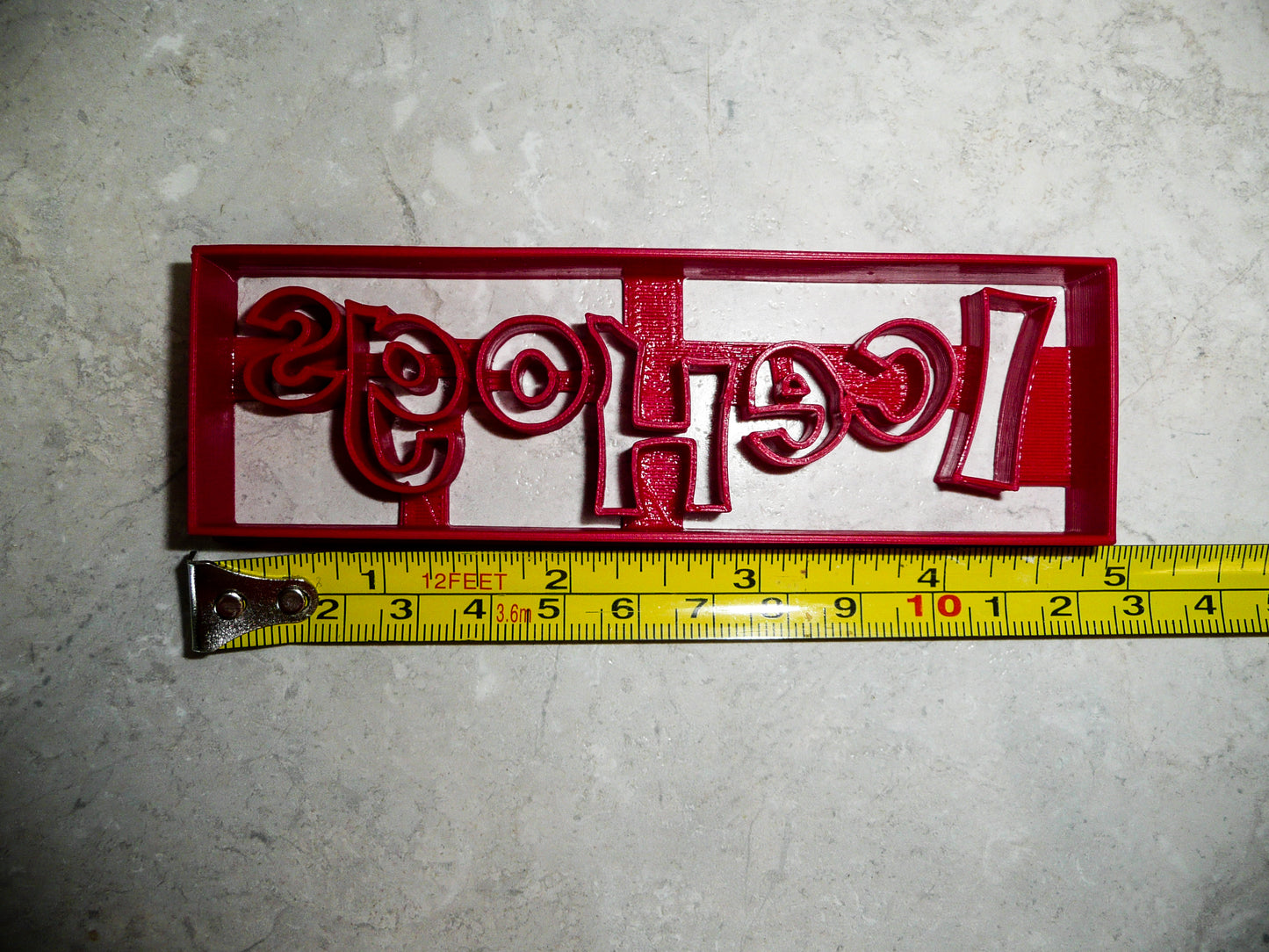 Rockford Icehogs AHL Hockey Name Cookie Cutter Made In USA PR946