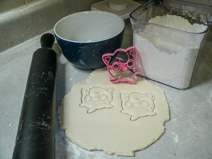 Jigglypuff Fairy Pokemon Pink Balloon Cookie Cutter Made In USA PR869
