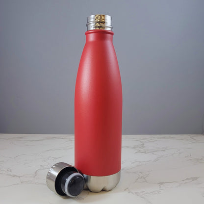 If Only Sarcasm Burned Calories Red 17oz Water Bottle LA5109