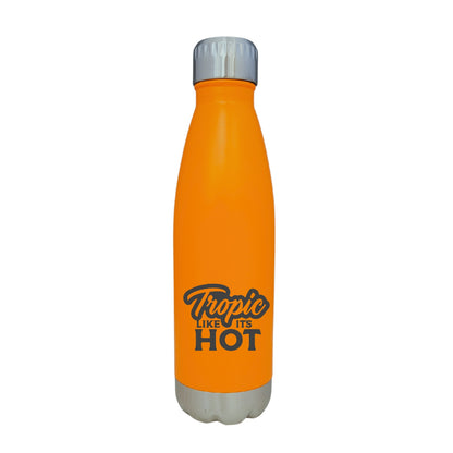 Tropic Like Its Hot Summer Vacation Orange 17oz Water Bottle LA5130
