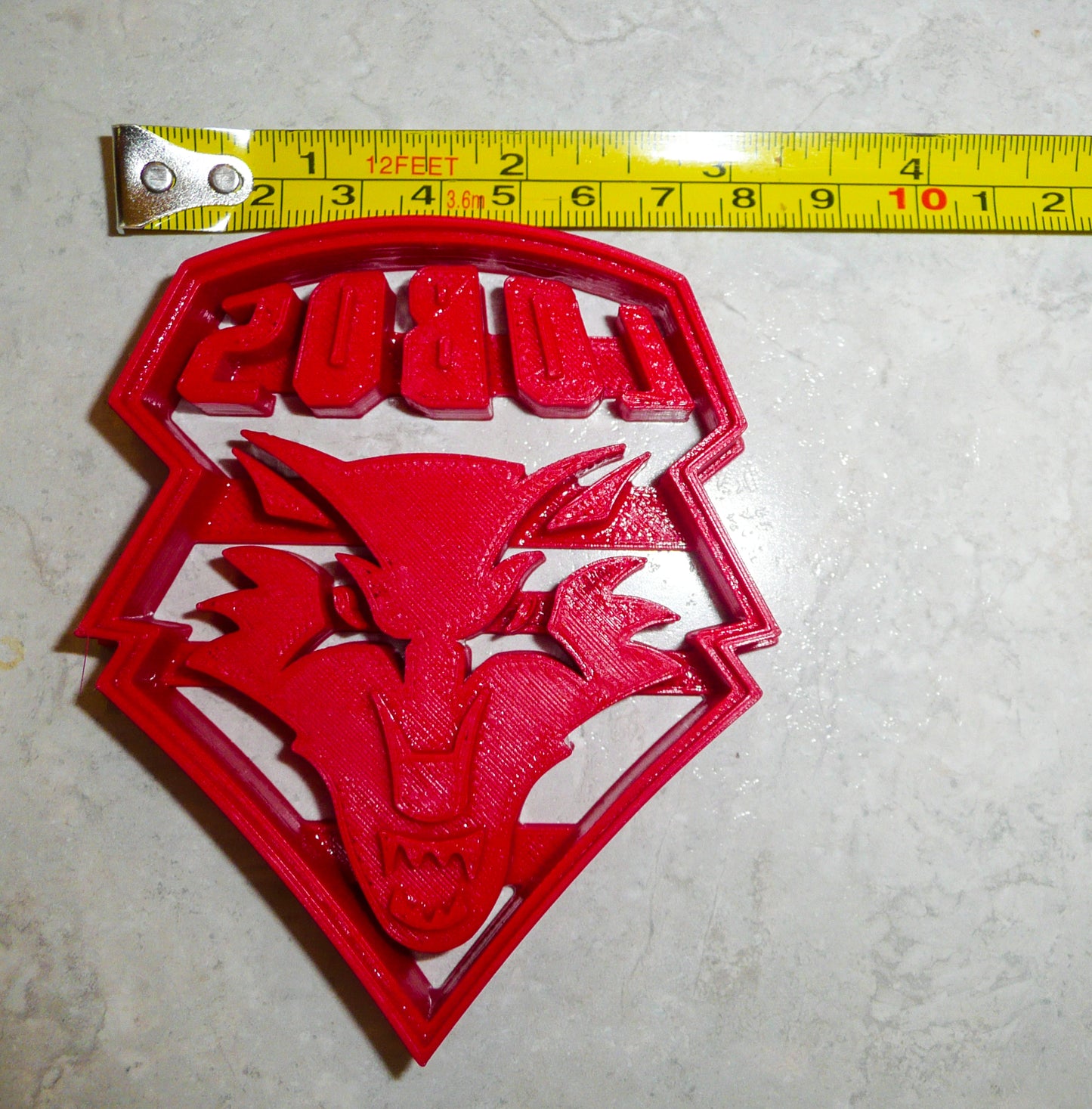 University of New Mexico Lobos Sports Logo Cookie Cutter Made In USA PR983