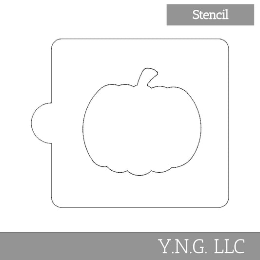Pumpkin Fall Outline Stencil for Cookies or Cakes USA Made LS2939
