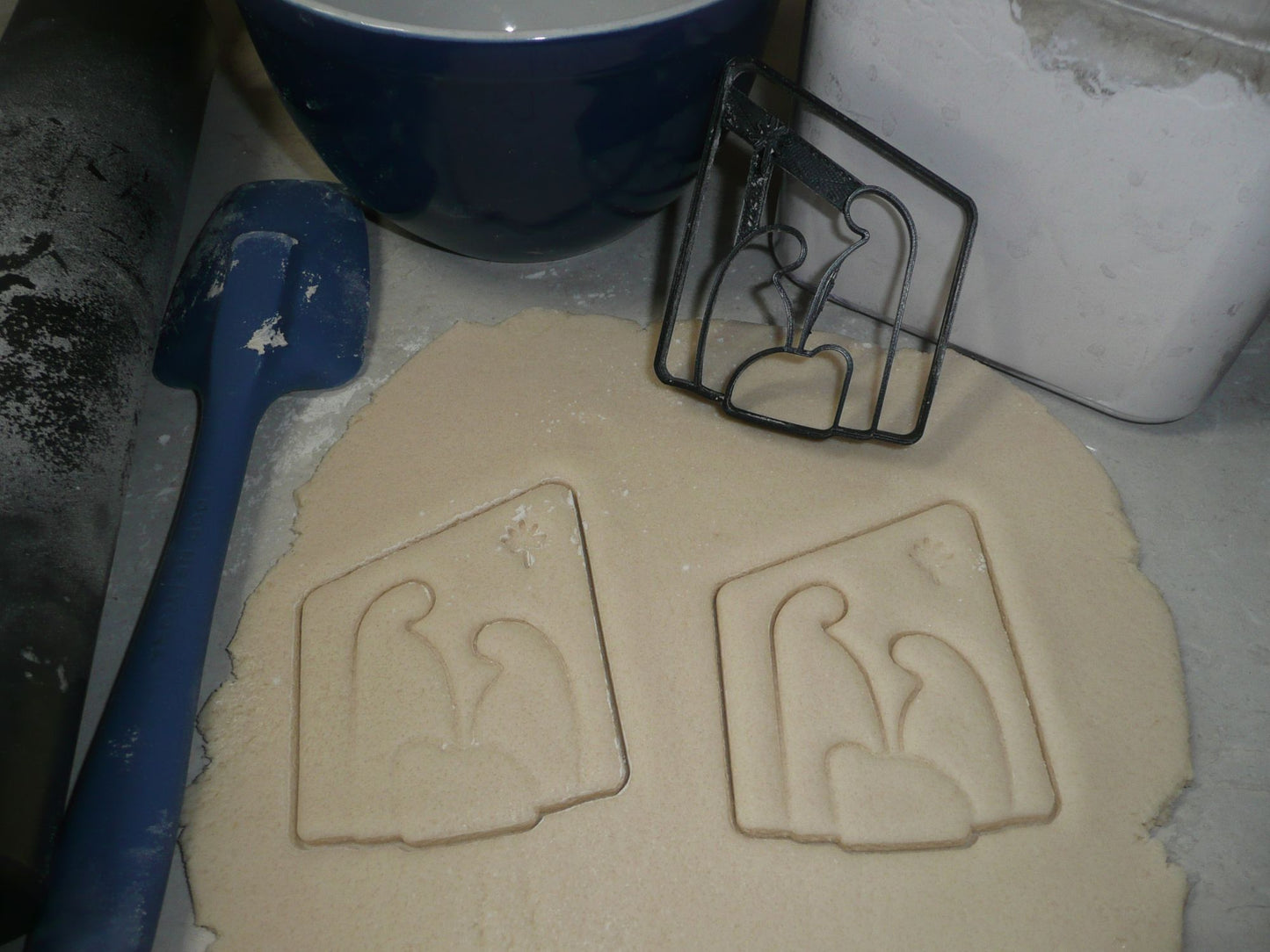 Nativity Scene Stencil And Cookie Cutter Set USA Made LSC2295