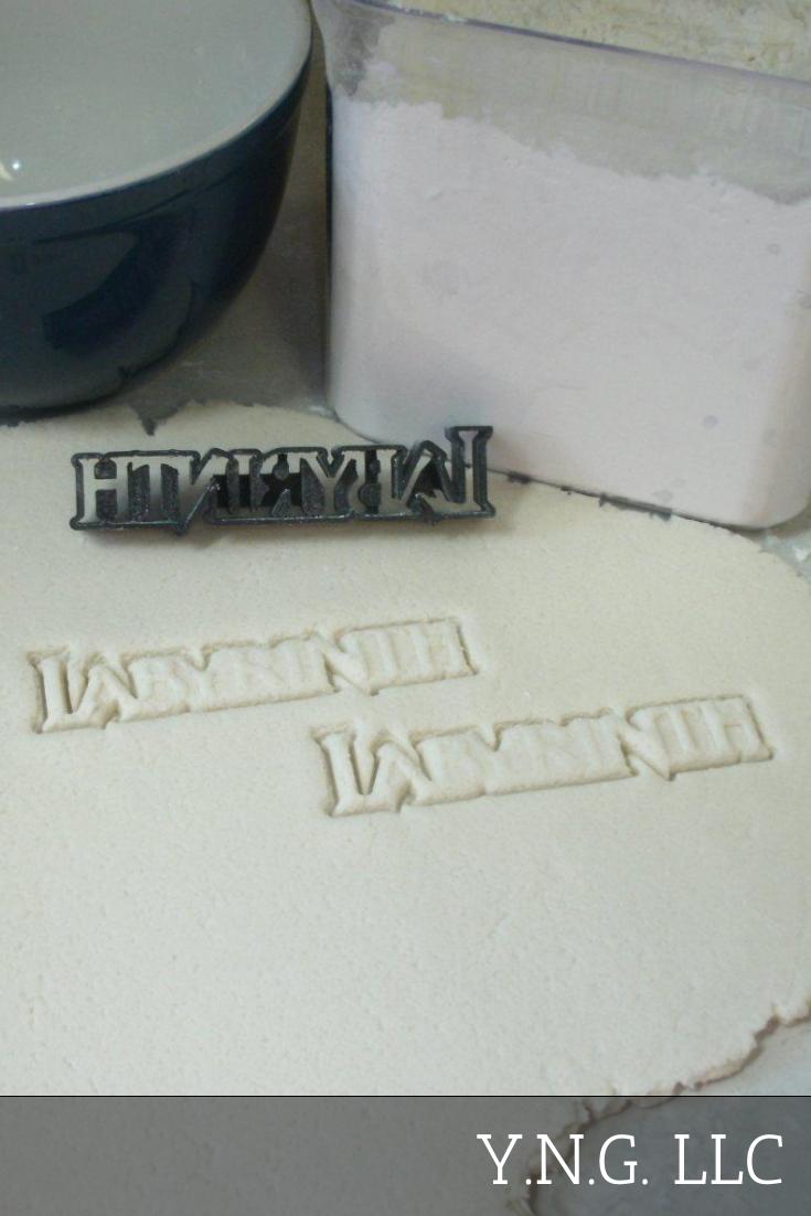 Labyrinth Fantasy Puppet Movie Title Cookie Cutter Made In USA PR807